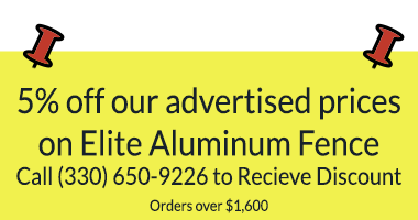 Elite Aluminum Sale Banner