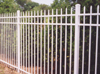 White Elite Aluminum Fence