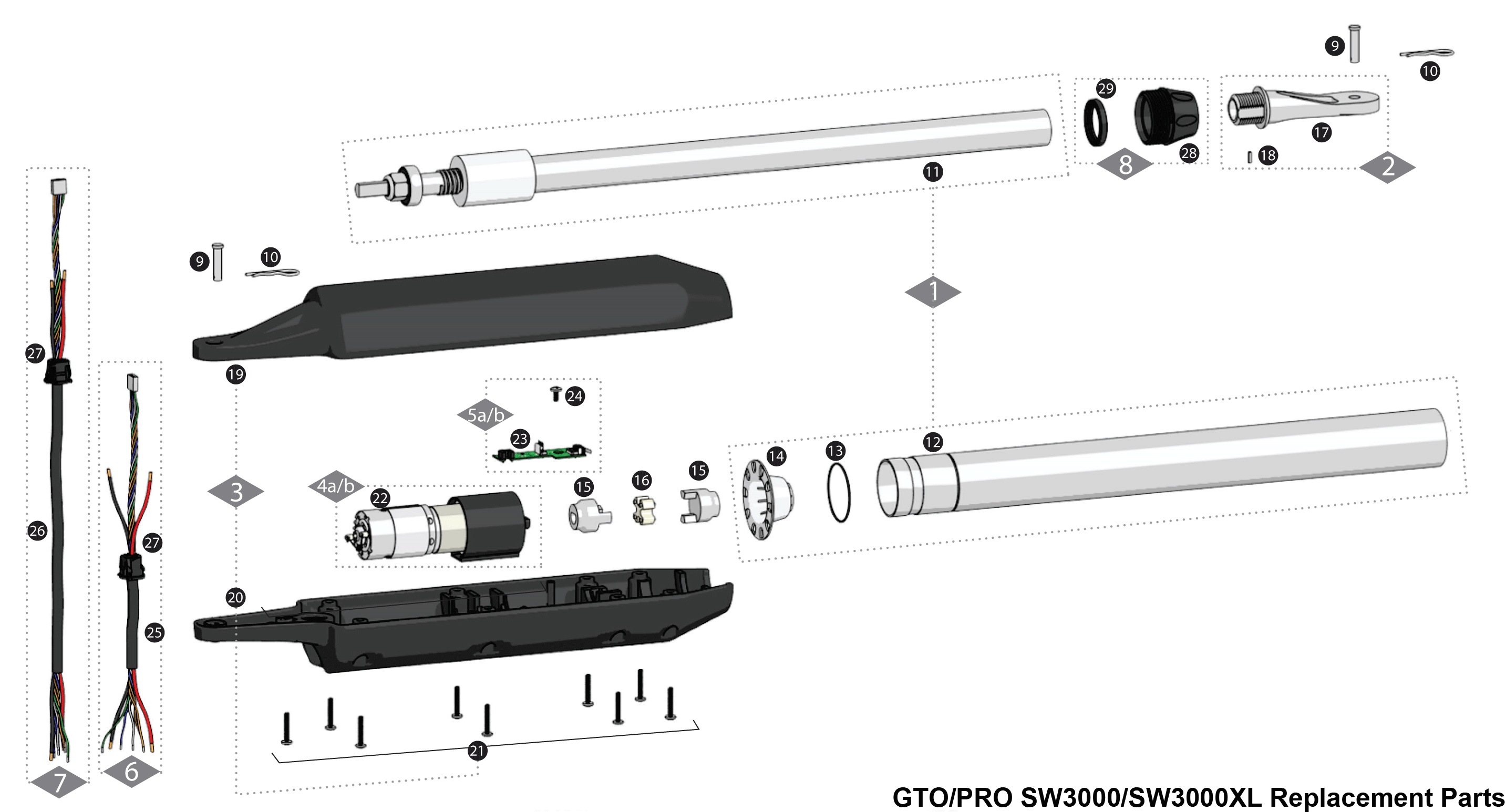 SW-3000 Parts