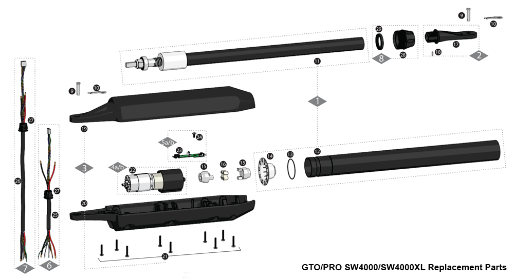 SW-4000 Parts