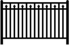 Modified Style 200 Jerith Aluminum Fences
