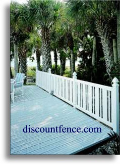 Countess vinyl fence