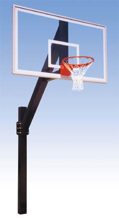fixed basketball backboard