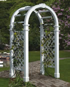 Nantucket II Vinyl Arbor