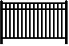Jerith Style 202 Modified Aluminum Fence