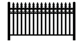 Jerith Kensington Plus Style Aluminum Fence