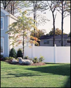 vinyl fence