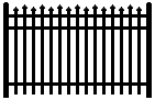 EFS-15 Aluminum Fence