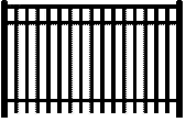 aluminum fence