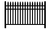 Jerith Kensington Style Aluminum Fence