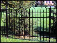aluminum fence