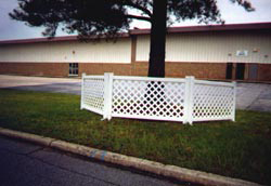 Signature Fencing Lattice Style