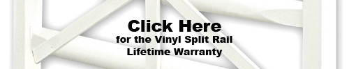 vinyl split rail warrranty information
