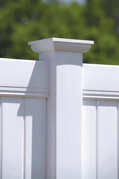 New Lexington Vinyl Fence by Bufftech | Discount Fence Supply