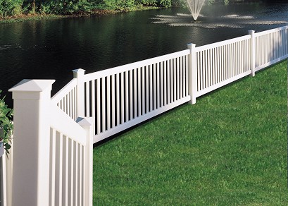 The Lexington Privacy vinyl fence offers the same tongue and groove construction with a more competitive price. 